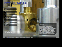 Tablet Screenshot of exactprecision.com